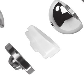 5 x 18mm, White Compression Screw/Locking Cap Kit, 4.5 x 22mm, Black Compression Screw/Locking Cap Kit, 4.