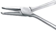 Orthodontic Instruments Instrumente für Kieferorthopädie Instrumentos para Ortodoncia Instruments pour Ortodonzia Strumenti da Orthodontie DO How Utility Plier Curved DO-990-11