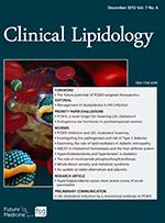 Clinical Lipidology ISSN: 1758-4299 (Print) 1758-4302 (Online)
