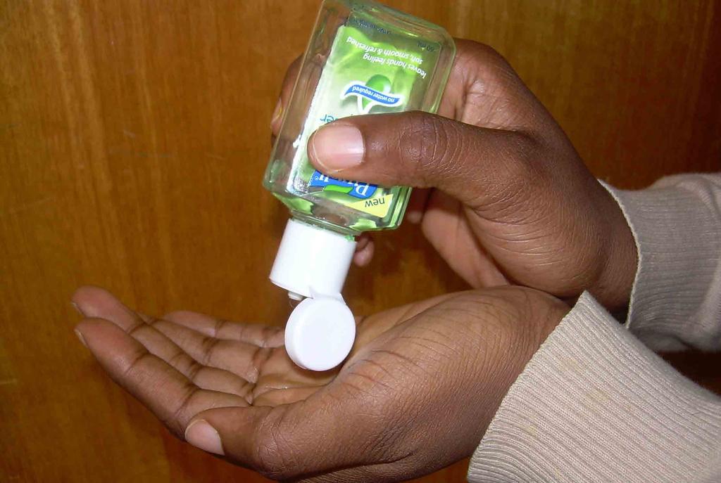 Key information on hand sanitizers (handrubs) Credit: HAI Africa Alcohol-based hand sanitizers can be used when soap and water are not available for hand washing Alcohol based hand sanitizers are