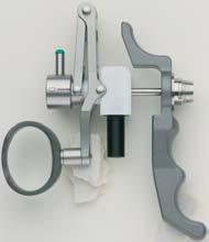 with open handle Working element, passive - for Pediatric Urethrotomy single stem, handle Aluminium, coated
