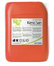 Keno san delivers this high level cleaning result at 1-2 oz/gal, which makes it very cost effective per cleaned sq. ft.
