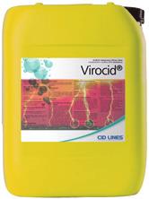 Disinfection Virocid The world s most powerful disinfectant. Virocid is an extremely concentrated disinfectant with a synergistic composition of 3 active ingredients.