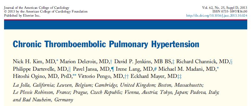 with CTEPH was 30% when the mean pulmonary