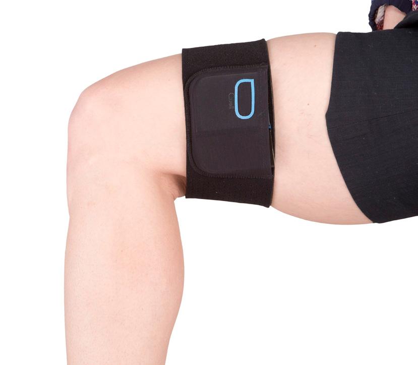 one of the following alternate sites: At mid-calf Above the knee on the lower thigh You should calibrate the device at the