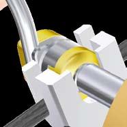 When tightening the clamps and couplings, it is important to apply