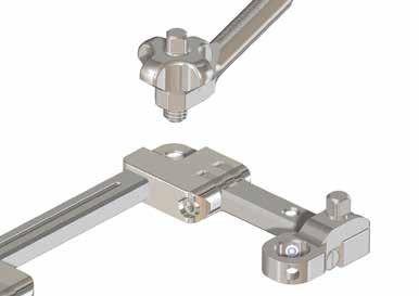 C B A To assemble the Instrument Holder to the Retractor, align the Arm Connector to the recess of the Frame and