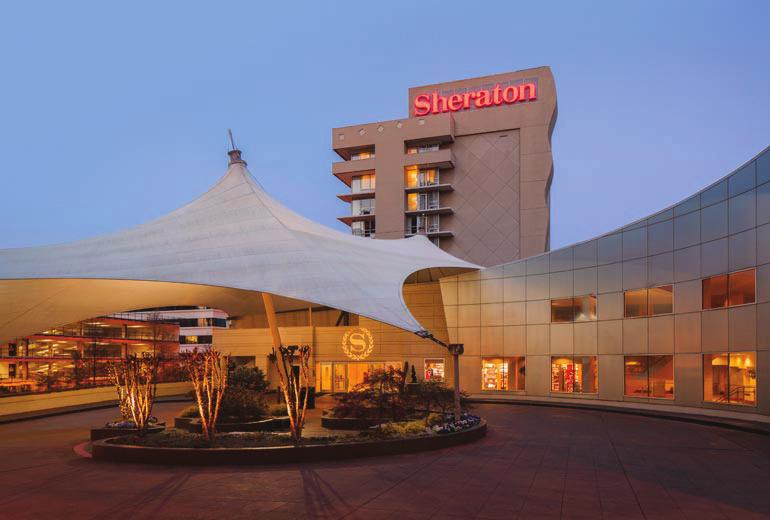 Hotel Reservations A block of rooms has been reserved at: Sheraton Atlanta Hotel 165 Courtland Street NE Atlanta, Georgia Call 800-833-8624 and mention the 6 Pillar Course to get a special rate of