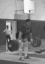 The Clean and Jerk As mentioned previously, the clean and jerk is broken into two stages not surprisingly, the first of these two stages of the lift is known as the