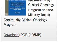0% < 1 1-4 5-14 15-24 25-34 35-44 45-54 55-64 65-74 75 + Age Group Transformation of the CCOP/MBCCOP Incorporate emerging science and novel trial designs in cancer prevention and control research