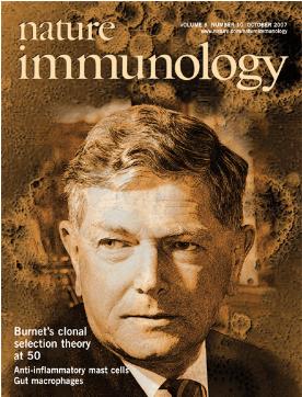 Immune Surveillance of Tumours Sir Macfarlane Burnet, 1964 in animals,, inheritable genetic changes must be common in somatic cells and a proportion of these changes will represent a step toward