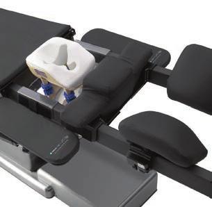 Insite offers a radiolucent, cantilevered frame equipped with customizable positioning pads and components for prone, supine and