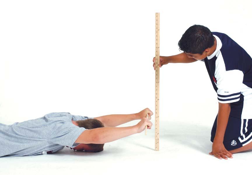 Self-Assessment 10: Arm, Leg, and Trunk Flexibility Answer Arm Lift: Lie