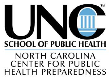 The North Carolina Center for Public Health Preparedness is funded by a cooperative agreement between the Centers for Disease Control and Prevention and the Association of Schools of Public Health,