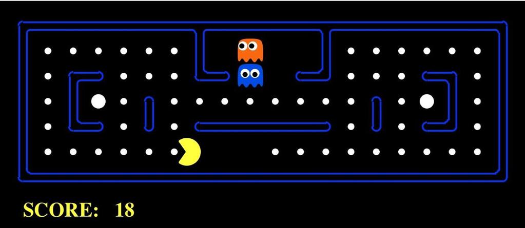 Pacman game Fully observable? Single-agent?