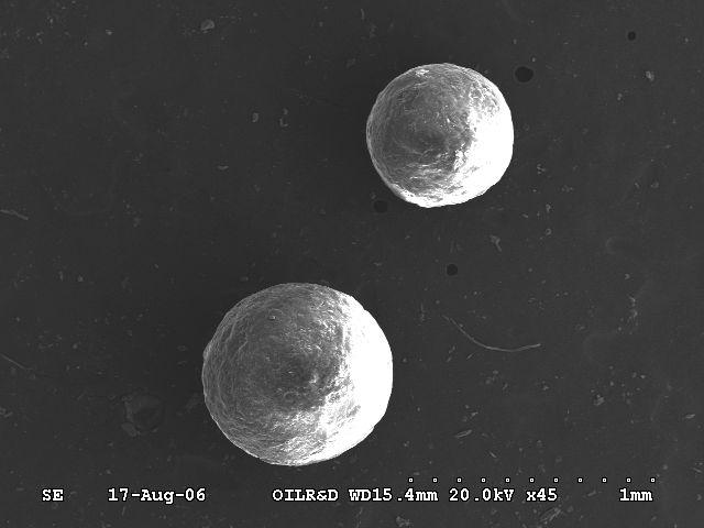 electron micrograph of Salbutamol sulphate