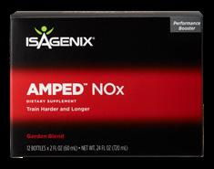 com AMPED NOx A preworkout drink that helps increase blood flow and oxygen delivery to your working muscles.
