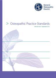 Osteopathic Practice Standards Standard A3 Give patients the information they need in a way that they can understand Guidance That patients may