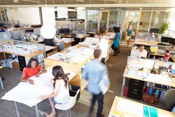 Solving the Workplace Speech Privacy Crisis When you think of an office building, chances are you picture private offices along the walls and cubicles taking up the open space in the middle.