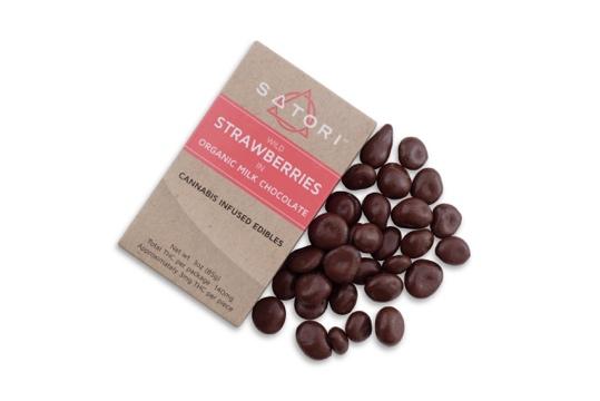 Dextrin, Confectioner's Glaze THC: 2mg per piece THC: 140mg/box Chocolate F. Nulla Covered quis sem. Strawberries INGREDIENTS: Dark Chocolate (Cacao Beans, Cane Sugar.
