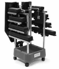 Accessory Carts Bariatric Accessory Storage Cart Equipment #: BF551 This cart is a compact storage and transport device for the full range of STERIS bariatric accessories.
