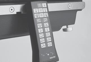 Table Operating Controls Hand Control Cmax Tables Equipment #: BF61 The Cmax hand control was designed to give at-a-glance positioning
