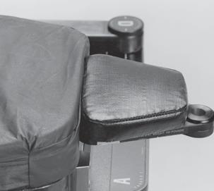 Wedge-Shaped Sacral Rest with Pad Child Equipment #: BF00048 Attaches to orthopedic table to support the patient s sacral area. Maximum width measures approximately 4 inches (102 mm).