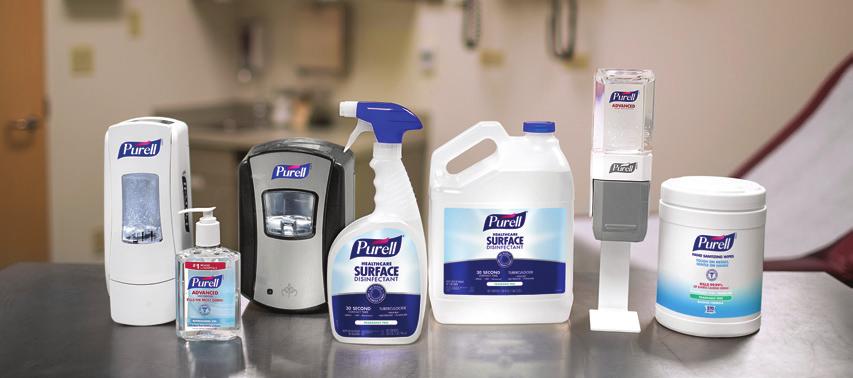 PROTECT YOUR PRACTICE with PURELL hand hygiene and surface products. Description Size Case Pack Order No.