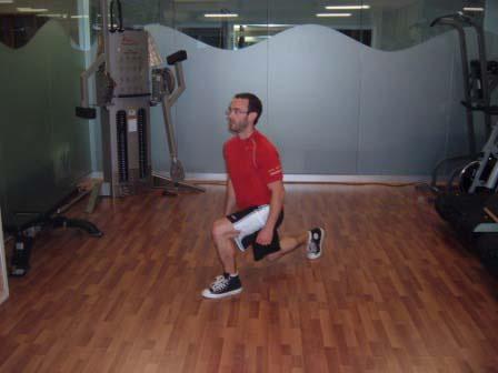 Exercise Descriptions Workout A Lunge Jump Start in the bottom of a split squat position.