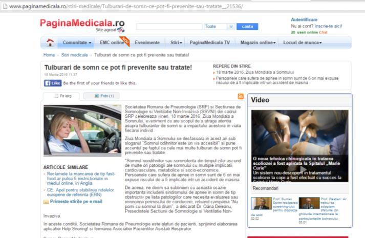 Pagina Medicala 140 views http://www.paginamedicala.