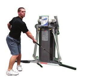 Golf Swing Matrix Sagittal Set Up Grab one handle with pulley arm at the