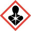 Labelling according to Regulation EC 1272/2008 Hazard Pictograms: GHS08 Signal Word: WARNINGc Hazard Statements H373: May cause damage to organs through prolonged or repeated exposure Precautionary