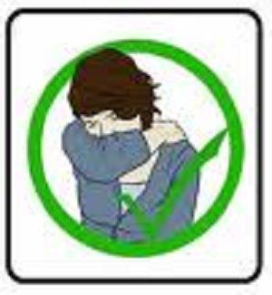 Break the Infection Chain Modes of Escape Cough and sneeze into your sleeve, not your hands!