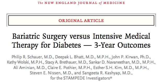 Bariatric Surgery and Type 2 Diabetes
