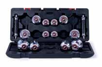 deluxe dumbbell set with case ADWT-10016 + + Unique twist lock system + +