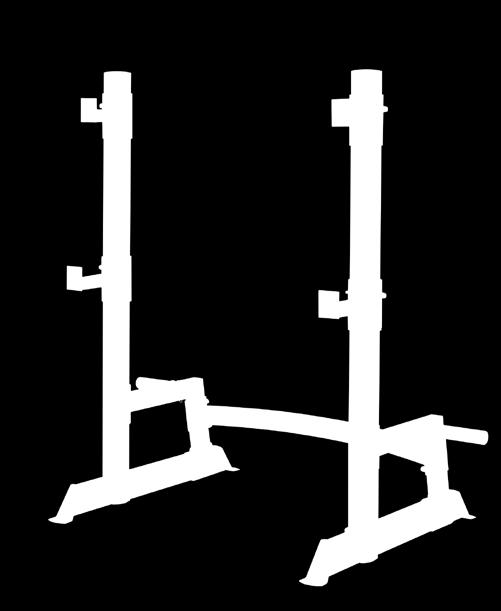 catches oversized commercial style bar catches olympic bench adbe-10240 + + Wide chin up hand position + + Press up stands + + Ergonomically angled VKR pads + + Dip handles flip up for unobstructed