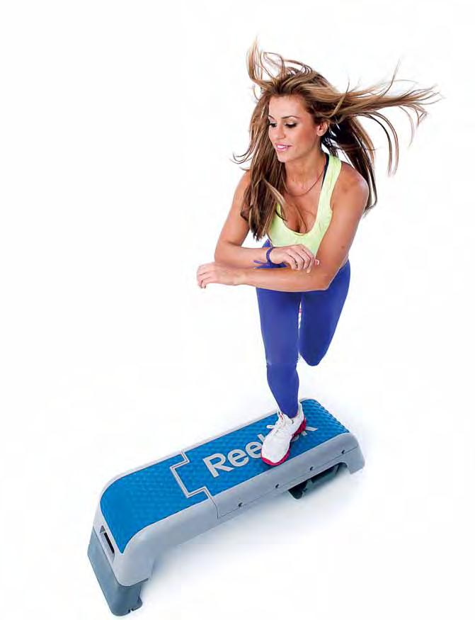 The Deck offers an effective cardio workout Aerobic Stepping is one of the most proven aerobic training formats, and as the Deck s step height is 205mm, it is perfect for low impact aerobics.