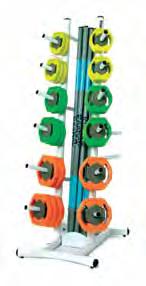 RE-21090-10 10kg Rep Set Discs 2 x 10kg Rep Set Space Saver Rack is highly space efficient and has an extremely unique design making it