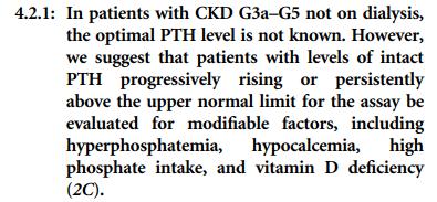 Abnormal PTH levels and