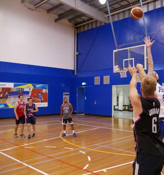 Why Monash Sport? Free Play We have dedicated free court time set aside just for students! Ask at our Service Desks for availability.