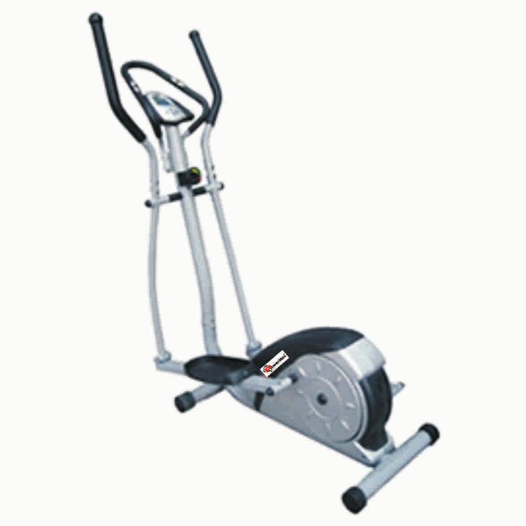With wheels for easy movement Adjusting caps for uneven floor TUV / GS approved With hand pulse and body fat Max User Weight 110 Kgs GH-201 Magnetic Elliptical Assembled with 'Universal Pivot