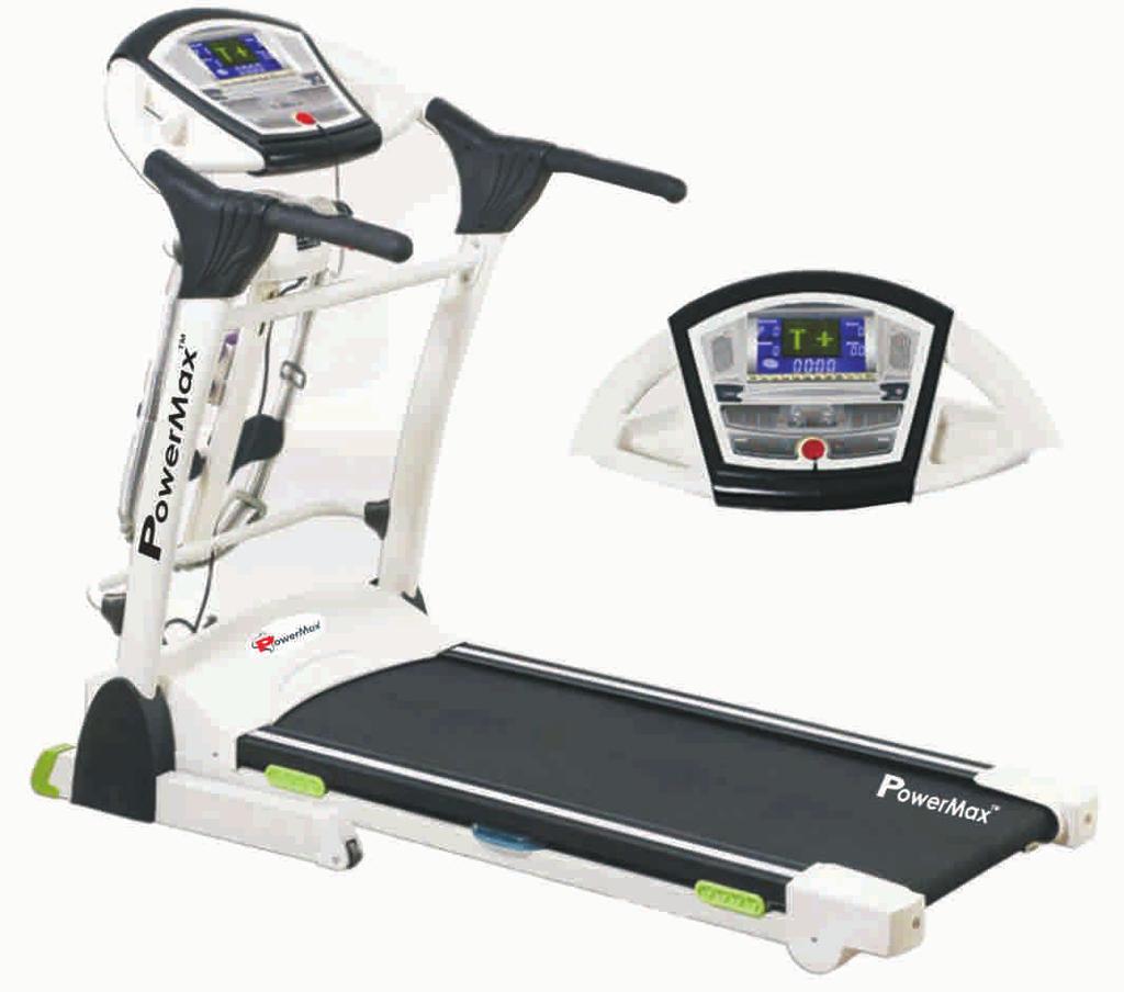 Multifunction TDA-330 Multifunction Motorized Treadmill Display : LCD display Walking Area LxW : 1300 x 450 mm Run Board Thickness : 18mm Run Surface Thickness : 1.