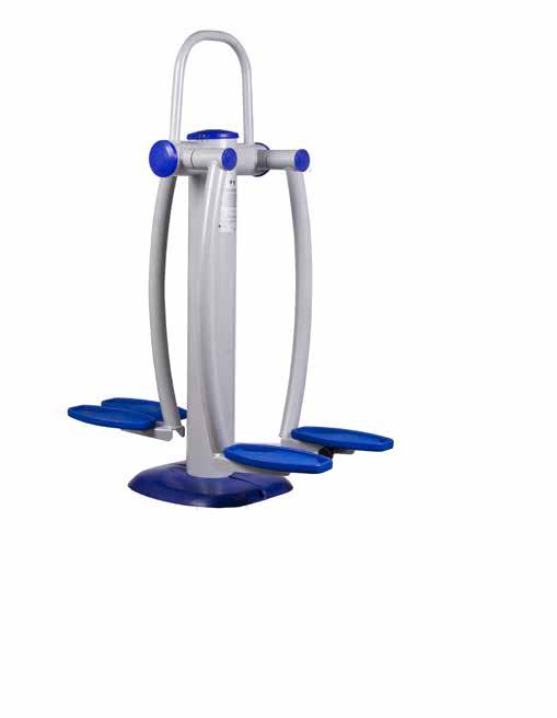SE SP 01 04 - Twister Leg Swing workout of thighs, abdominals, adductor and abductor Hip