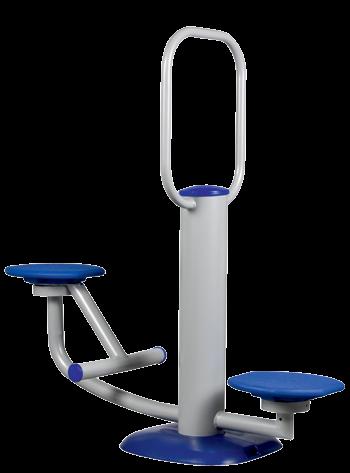 SE SP 01 - Twister core training Stand or sit upright on the twister plate and grip tightly onto the