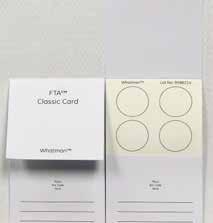 Types of FTA cards FTA cards are available in either white (classic) or pink (indicating) formats.