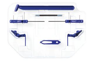 Cable Cutter 15. Locking Tool, Tibial 16. Locking Tool, Femoral 1. Targeting Tool: Allows surgeon to place the target femoral K-wire.