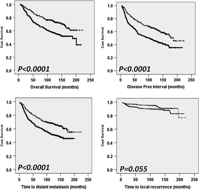 1572 RAA Mohammed et al Table 3 Association between LI and patient outcome using univariate analysis in the whole lymph node-positive breast carcinoma specimens Overall Disease-free interval