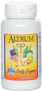 * How To Use Ultra Daily Enzymes ALTRUM Ultra Daily Enzymes contain proven, powerful digestive enzymes.