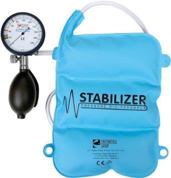 2.3.3. Giliųjų liemens raumenų stabilumo vertinimas su slėgio matavimo prietaisu Stabilizer 32 Skersinio pilvo ir dauginio raumenų stabilumas vertintas specialiu prietaisu Stabilizer ( Chattanooga