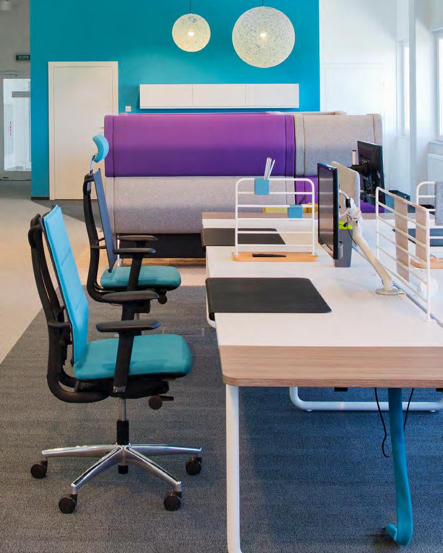 Working comfort The process of arranging office spaces aims at